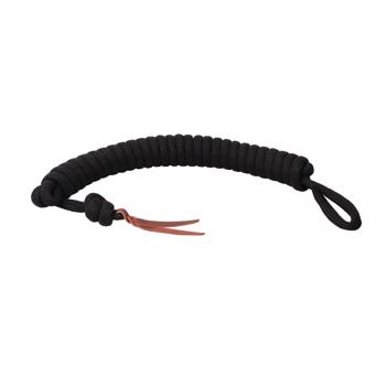 ECOLUXE Bamboo Lunge Line w/ Loop | Black