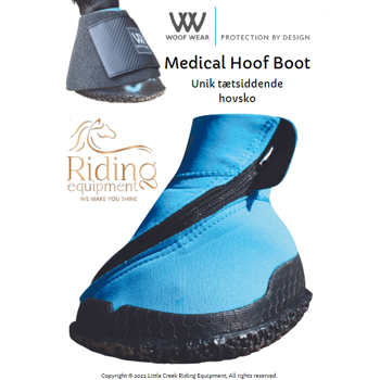 Woof Wear Medical Hoof Boot Flyer (Dansk)