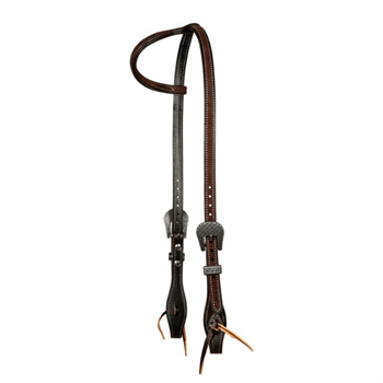 Prof. Choice | One Ear Headstall | Chocolate/Roughout