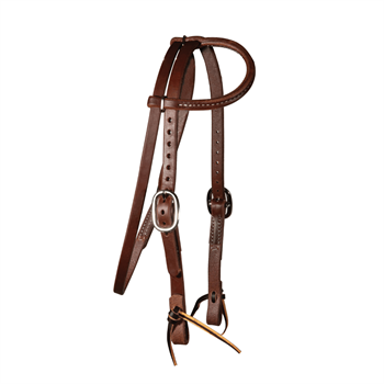 Prof. Choice | Ranch Heavy Oiled One-Ear Headstall | Pony