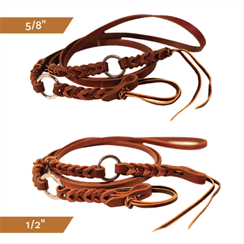 Prof. Choice | Ranch Bleeding Heart Ring Roping Rein