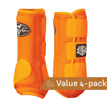 Strike Sports Medicine Boots 4-pack | Orange