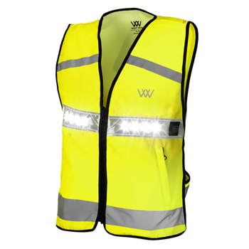 Woof Wear | Hi Vis Riding Vest | Hi Vis Yellow
