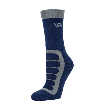 Woof Wear | Short Bamboo Tech Sock | Navy/Grey