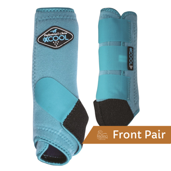 2XCool Sports Medicine Front Boots | Turquoise