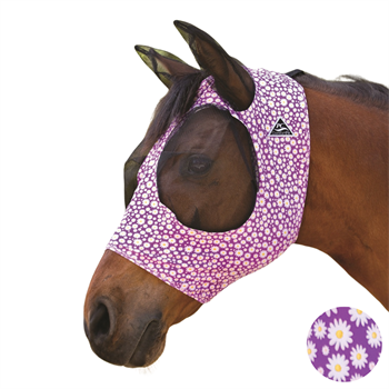 Comfort Fit Lycra Fly Mask w/ Forelock Opening | Daisy Cob