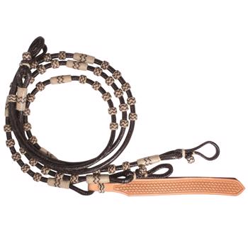 Rawhide Romal Reins | Brown/Natural