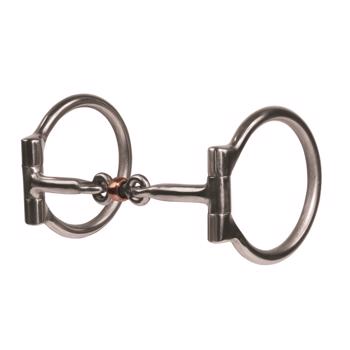 Prof. Choice | Equisentail D-Ring Smooth Dogbone Snaffle