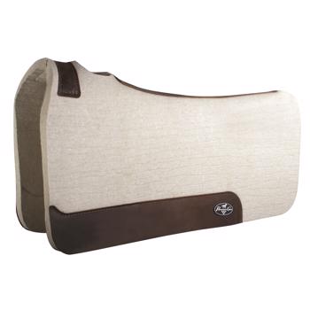 Comfort-Fit Steam-Pressed Barrel Felt Pad | Tan 1" x 28" x 30"
