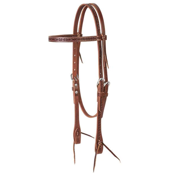 Weaver | Barbed Wire Browband Headstall