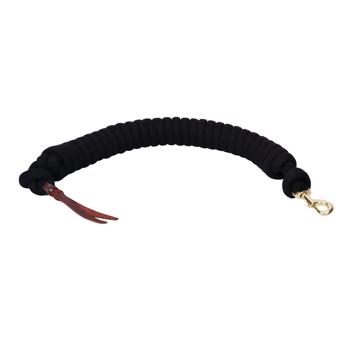 ECOLUXE 7,6 m Lunge Line w/ Snap | Black
