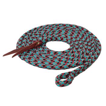 ECOLUXE Lead Rope w Loop | Black/Dark Red/Turquoise/Charcoal