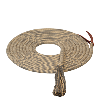 Ecoluxe Bamboo Round Mecate | Charcoal/Tan