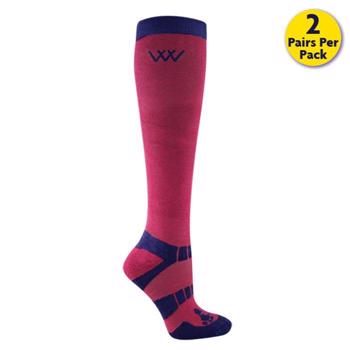 Woof Wear | Winter Socks | Shiraz/Navy