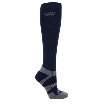 Woof Wear | 2-Pack Winter Socks | Navy/Grey