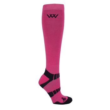 Woof Wear | 2-Pack Winter Socks | Pink/Navy