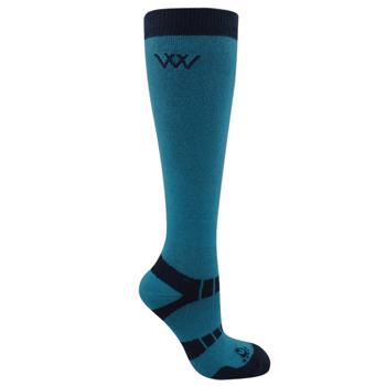 Woof Wear | Long Bamboo Waffle Socks | Ocean