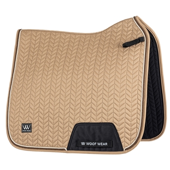 Herringbone Dressage Pad | Caramel 16"/Cob
