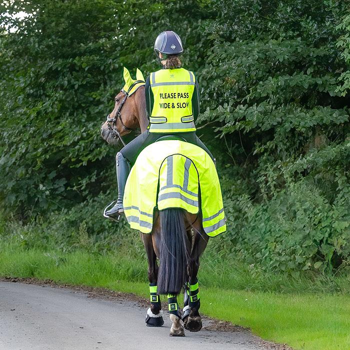 Woof Wear | Winter Hi Vis Exercise Sheet | Yellow