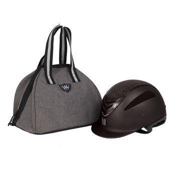 Riding Hat Bag | Grey/Black