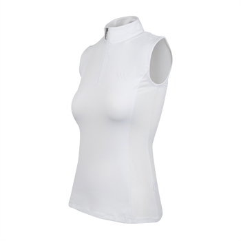 Sleeveless Tech Shirt | White