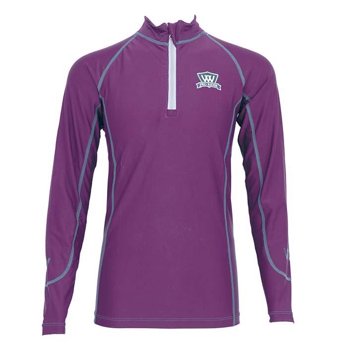Young Rider Pro Long Sleeve Perf. Shirt | Ultra Violet