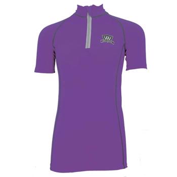 Woof Wear | Young Rider Pro Short Sleeve Shirt | Ultra Violet